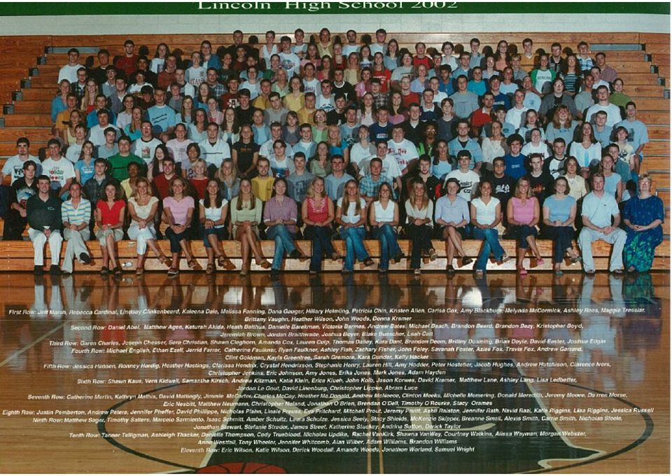 Lincoln High School Class Of 2002